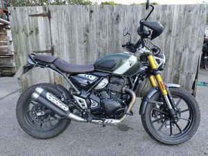 USED TRIUMPH SCRAMBLER 400 X FOR SALE IN SOUTH GLAMORGAN