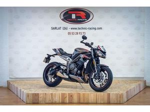 TRIUMPH STREET TRIPLE 765 RS 2020 765 CM3 | MOTO ROADSTER | 23 671 KM | GRIS | 24220 VEZAC