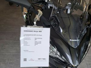 KAWASAKI NINJA 400, SPORT, OCCASION, CHF 6'000.-