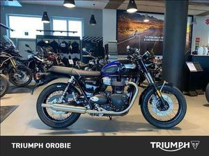 TRIUMPH BONNEVILLE T100 STEALTH EDITION BLU/AZZURRO