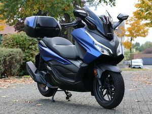 HONDA FORZA 125 1. HAND / SCHECKHEFT GEPFLEGT / UNFALL