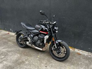 TRIUMPH TRIDENT 660 2023 660 CM3 | MOTO ROADSTER | 11 831 KM | NOIR | 77340 PONTAULT COMBAULT