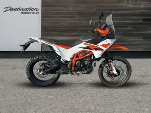 2025 KTM STREET 390 ADVENTURE R ORANGE