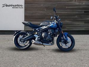 2025 TRIUMPH TRIDENT 660 PREMIUM TWIN COLOUR PETROL BLACK 6 SPEED
