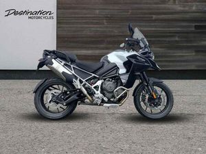 2025 TRIUMPH TIGER 1200 GT EXPLORER STANDARD COLOUR PETROL WHITE 6 SPEED