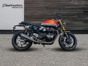 2025 TRIUMPH SPEED TWIN 1200 RS STANDARD COLOUR BLACK MANUAL