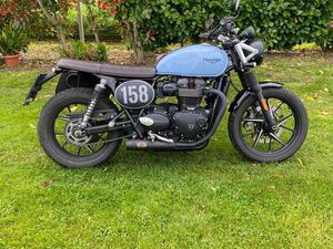 TRIUMPH STREET TWIN 2021 BLU/AZZURRO