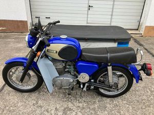 MZ TS 250/1 GESPANN MIT LASTENSEITENWAGEN TÜV 07/2027