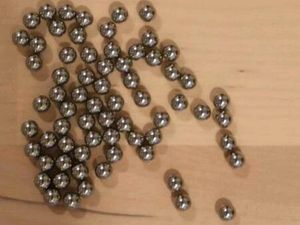 SIMSON MOFA SL1 NEU STAHLKUGELN F. KONUSLAGER VORDER,-/HINTERRAD