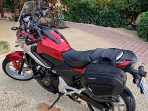 HONDA NC750X, DCT, AUTOMATIK, ROT, VIEL ZUBEHÖR, VB 4900€