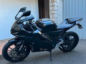 YAMAHA R125 23 - SCHECKHEFT/ TOP ZUSTAND/KURZER KZH, MINI BLINKER