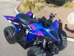 YAMAHA YFZ 50 RAPTOR 2025 50 CM3 | QUAD ENFANT | 160 KM | ROSE | 66100 PERPIGNAN