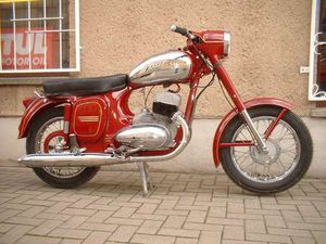 JAWA 350 TYP 360 - SCHÖNER RESTAURIERTER ZUSTAND! ROOD