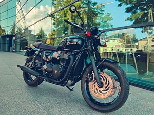 TRIUMPH BONNEVILLE T120 BLACK T100 WITÓW-KOLONIA