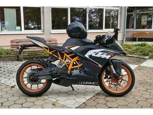 KTM RC 125 INKL. HELM MIT EXTRA VISIER & FODSPORT INTERCOM SYSTEM