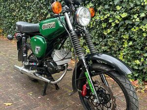 SIMSON S51 VAPE ZÜNDUNG LT60 MIKUNI SCHEIBENBREMSE TUNING KBA DDR