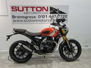 NEW TRIUMPH SCRAMBLER 400 X FOR SALE IN BROMSGROVE