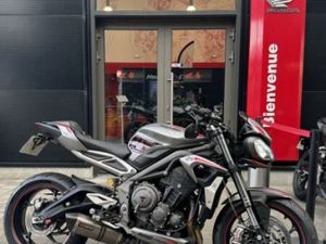 TRIUMPH STREET TRIPLE 765 RS 2021 765 CM3 | MOTO ROADSTER | 7 050 KM | GRIS | 59300 VALENCIENNES
