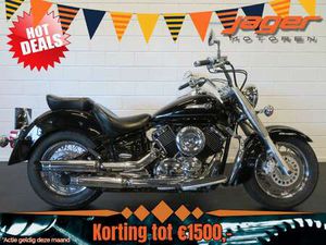 YAMAHA XVS 1100 DRAGSTAR CLASSIC TOP! ZWART