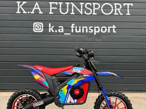 POCKET BIKE CROSS 1000 WATT BRUSHLESS NEU ELEKTRO DIRTBIKE