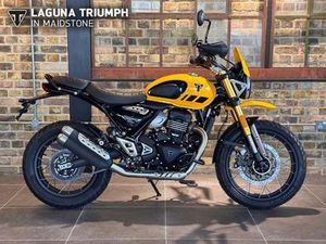 NEW TRIUMPH SCRAMBLER 400 XC FOR SALE IN MAIDSTONE
