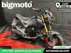 HONDA MSX125 FINANCE SPECIALISTS APPLY NOW LOW RATE FINANCE DELIVERY AVAILABLE 125 CC