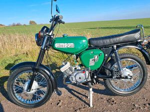 SIMSON S50 S51 DDR PAPIERE 60KM/H