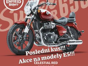 ROYAL ENFIELD SUPER METEOR CELESTIAL RED