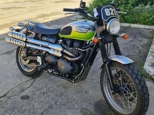 TRIUMPH SCRAMBLER CARBURATORI GRIGIO