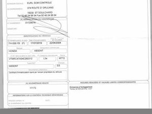 VEND MOTO HONDA DEAUVILLE