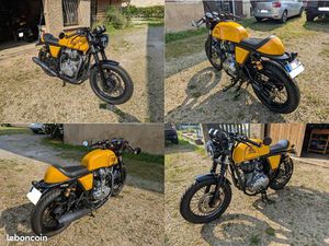 ROYAL ENFIELD 535 CONTINENTALE GT CT OK VIERGE MODÈLE UNIQUE TENDANCE ROADSTER ELIGIBLE A2