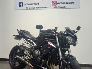 TRIUMPH STREET TRIPLE 675 RS 2017 675 CM3 | MOTO ROADSTER | 19 071 KM | NOIR | 72100 LE MANS