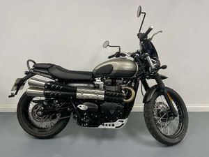 USED TRIUMPH STREET SCRAMBLER SANDSTORM FOR SALE IN SOUTH GLAMORGAN
