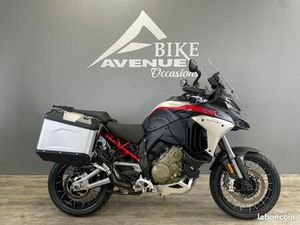 DUCATI MULTISTRADA V4 S RALLY FULL DARK STEALTH SPOKED WHEELS | GARANTIE 10/2027