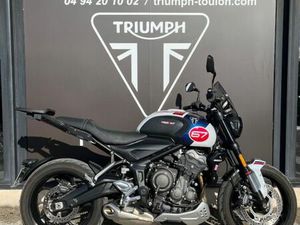 TRIUMPH TRIDENT 660 2024 660 CM3 | MOTO ROADSTER | 4 838 KM | BLANC | 83190 OLLIOULES