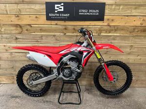 HONDA CRF 250 2021 MODEL TWIN PIPE, ELECTRIC START BLACK WHEELS