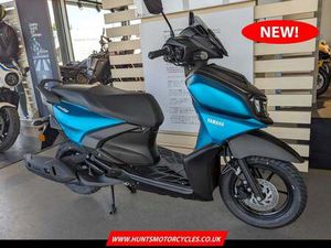 NEW 2025 MY YAMAHA RAYZR LEARNER LEGAL SCOOTER. MATT CYAN. £2,500 ON THE ROAD