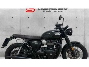 VENDO TRIUMPH BONNEVILLE T100 BLACK (2017 - 20) USATA A TRENTO (CODICE 9870895) - MOTO.IT