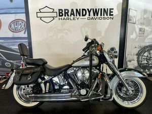 1996 MYSTIQUE GREEN / PLATINUM FLSTN