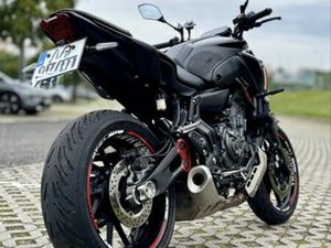 MT-07 ALL BLACK, FULL POWER 55KW 7000KM COMO NOVA ! LUMIAR