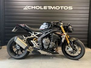 TRIUMPH SPEED TRIPLE 1200 RS 2021 1200 CM3 | MOTO ROADSTER | 7 500 KM | NOIR | 49300 CHOLET