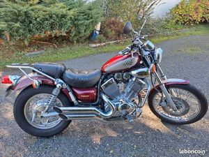 YAMAHA VIRAGO 535 XV + ACCESSOIRES + PIÈCES