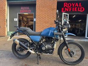 2024 ROYAL ENFIELD HIMALAYAN 411 CC E5 BLUE USED