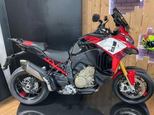 DUCATI MULTISTRADA V4 PIKES PEAK 2022 72 PLATE. FULL AKRAPOVIC EXHAUST SYSTEM!