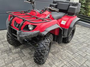YAMAHA GRIZZLY 350. NOWY KUFER. AUTOMAT. 4X4. NOWE OPONY. ZAWIESZENIE KOJSZÓWKA