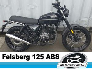 BRIXTON FELSBERG BX 125 ABS SCRAMBLER, NEU GRAU SCHWARZ AUF LAGER