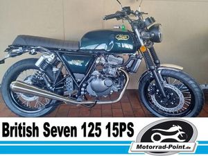 MASH BRITISH SEVEN 125 ABS 15PS RETRO BIKE AUF LAGER