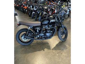 2019 TRIUMPH BONNEVILLE T100 BLACK JET BLACK