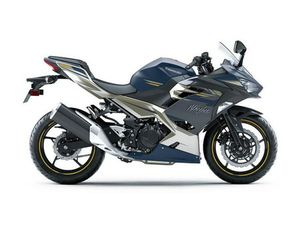 2023 KAWASAKI NINJA® 400 ABS METALLIC MAGNETIC DARK GRAY/TWILIGHT BLUE