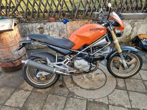 DUCATI MONSTER M600 ALS WALD UND WIESENMOPED
